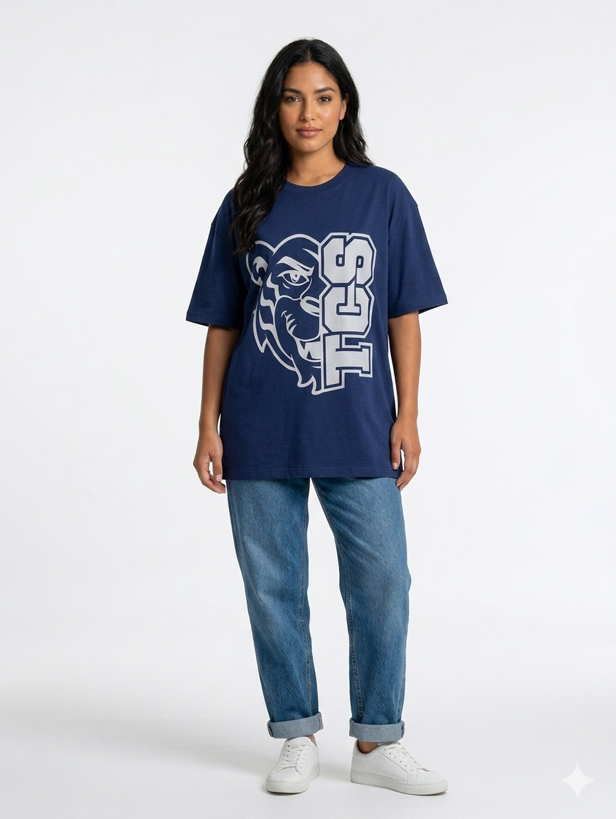 Camisa TCS Azul oscura - Image 2
